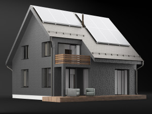 modern house 05 3D 模型
