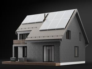 modern house 05 3D 模型