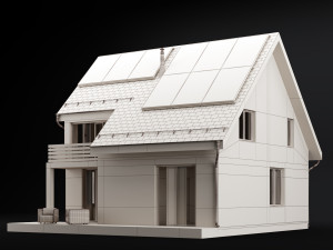 modern house 05 3D 模型