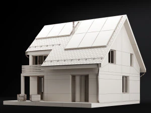 modern house 05 3D Model