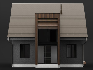 modern house 05 3D 模型