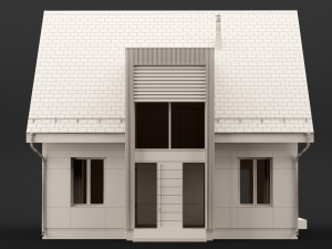 modern house 05 3D 模型