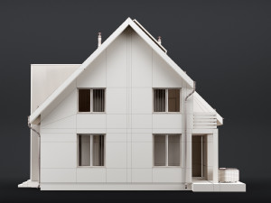 modern house 05 3D 模型