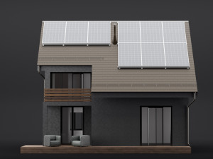 modern house 05 3D 模型