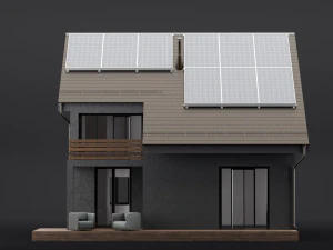 modern house 05 3D Model