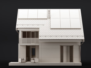 modern house 05 3D 模型