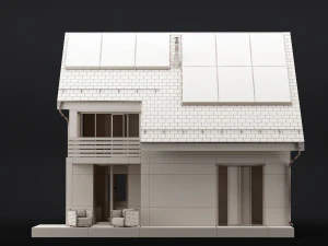 modern house 05 3D Model