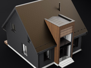 modern house 05 3D 模型