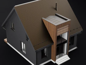 modern house 05 3D Model