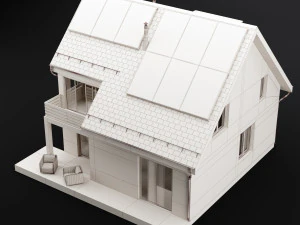 modern house 05 3D Model