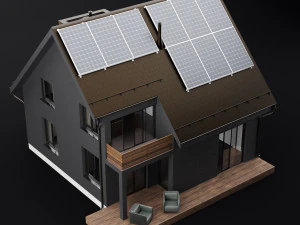 modern house 05 3D Model