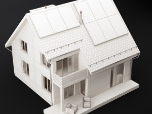 modern house 05 3D 模型