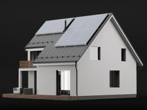 modern house 04 3D Model