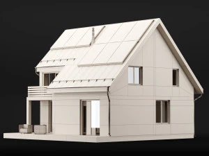 modern house 04 3D Model