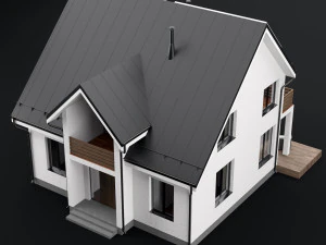 modern house 04 3D Model