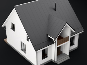modern house 04 Modello 3D