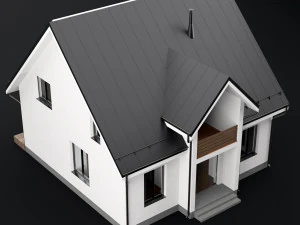 modern house 04 3D Model