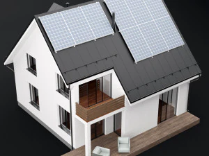 modern house 04 3D Model