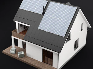 modern house 04 3D Model