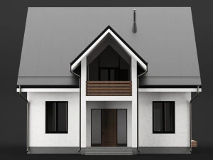 modern house 04 3D Model