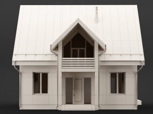 modern house 04 3D Model