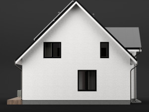 modern house 04 Modello 3D