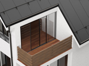 modern house 04 Modello 3D