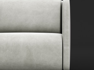 modern leather chair 3Dモデル