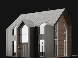modern house 06 3D Model