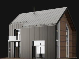 modern house 06 3D Model