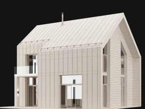 modern house 06 3D Model