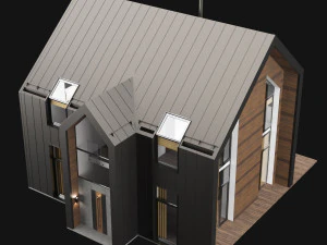 modern house 06 3D Model