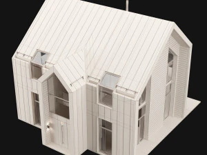 modern house 06 3D Model