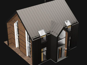 modern house 06 3D Model