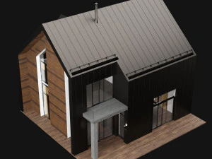 modern house 06 3D Model