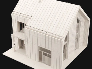 modern house 06 3D Model