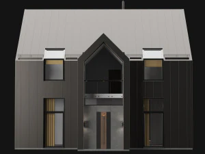 modern house 06 3D Model