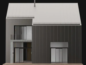 modern house 06 3D Model