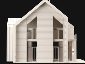 modern house 06 3D Model