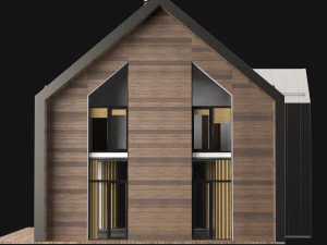 modern house 06 3D Model