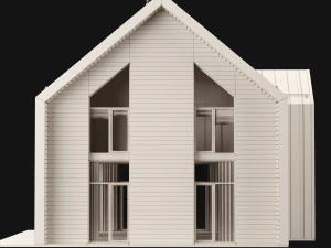 modern house 06 3D Model