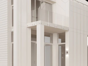 modern house 06 3D Model