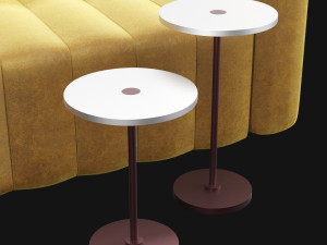modern velvet sofa Modelo 3D