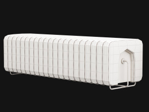 stool and bench rivers from mezzo collection 3D मॉडल