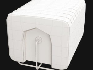 stool and bench rivers from mezzo collection 3D मॉडल
