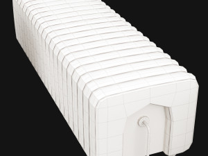 stool and bench rivers from mezzo collection 3D मॉडल
