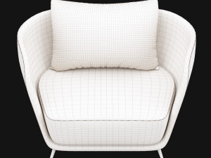 modern chair 3D 모델