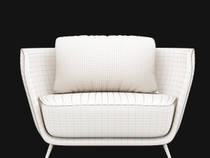 modern chair 3D 모델