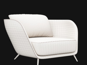 modern chair 3D 모델