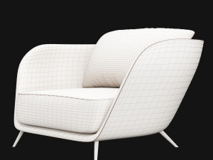 modern chair 3D 모델